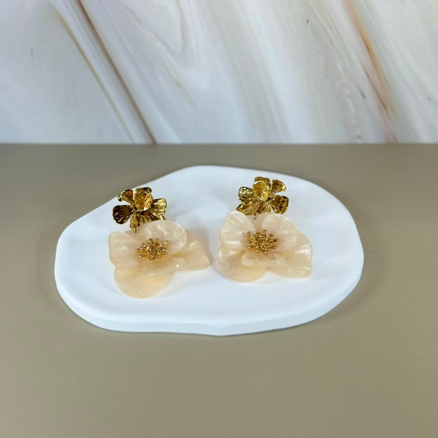 BOUCLES D'OREILLES FLORA